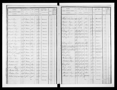 état de section
