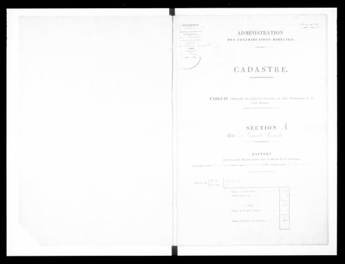 état de section