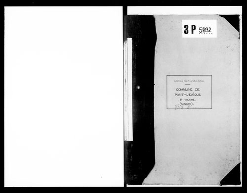 matrice cadastrale des propriétés bâties