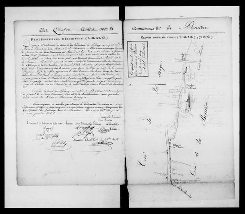 Procès-verbal de délimitation du territoire