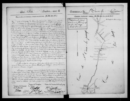 Procès-verbal de délimitation du territoire