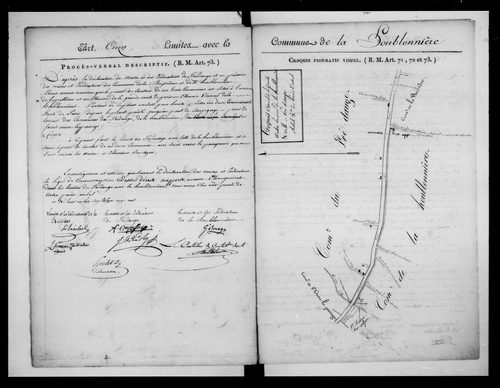 Procès-verbal de délimitation du territoire