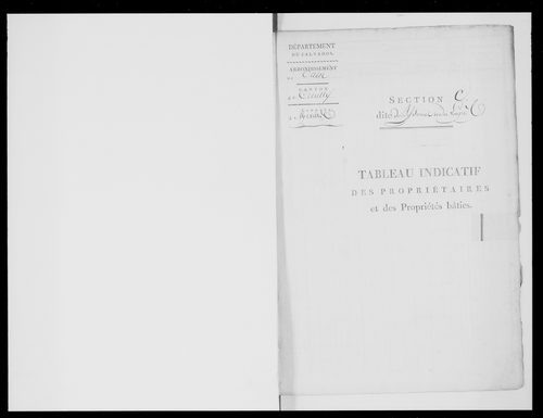 état de section