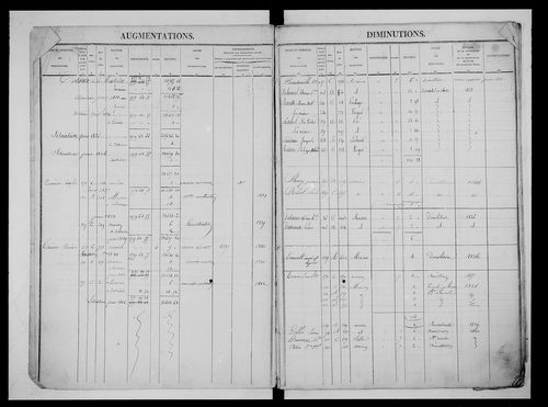 matrice cadastrale des propriétés foncières (bâties et non bâties)