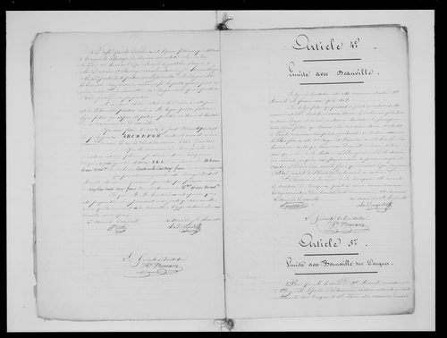 Procès-verbal de délimitation du territoire