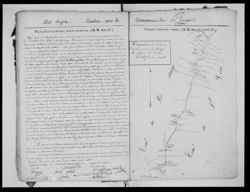 Procès-verbal de délimitation du territoire