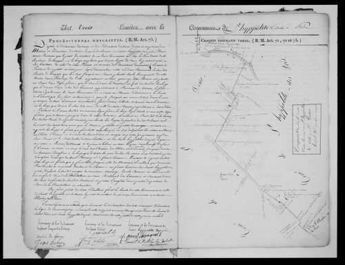 Procès-verbal de délimitation du territoire
