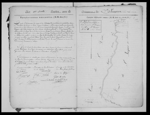 Procès-verbal de délimitation du territoire