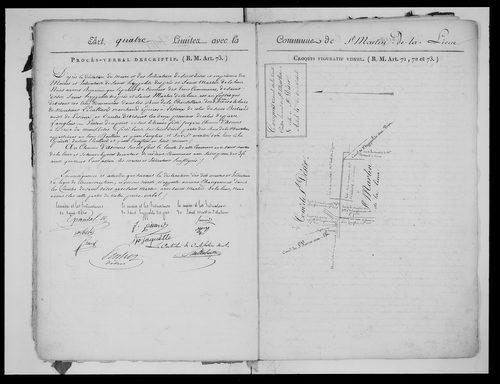 Procès-verbal de délimitation du territoire