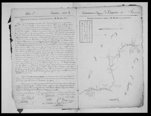 Procès-verbal de délimitation du territoire