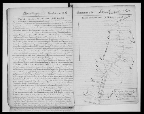 Procès-verbal de délimitation du territoire