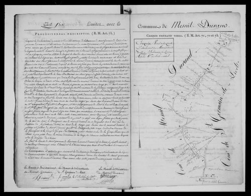 Procès-verbal de délimitation du territoire