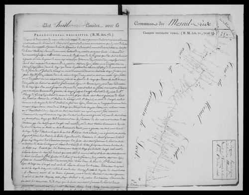 Procès-verbal de délimitation du territoire