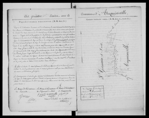 Procès-verbal de délimitation du territoire