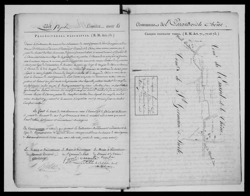Procès-verbal de délimitation du territoire