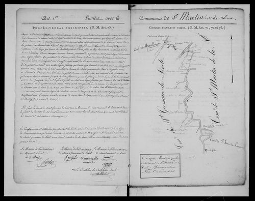 Procès-verbal de délimitation du territoire