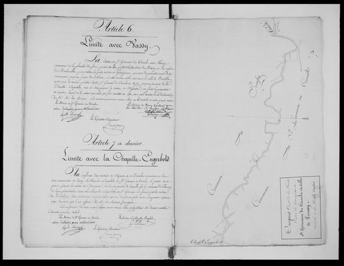 Procès-verbal de délimitation du territoire