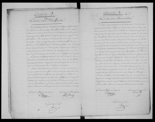 Procès-verbal de délimitation du territoire
