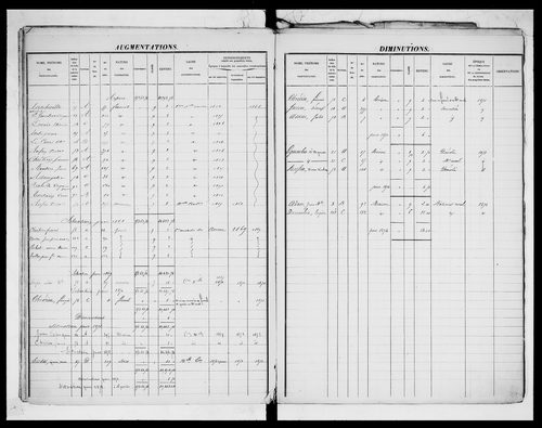 matrice cadastrale des propriétés foncières (bâties et non bâties)