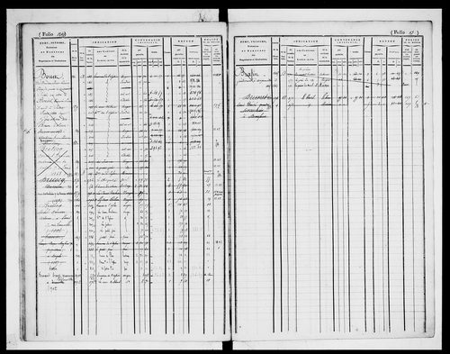 matrice cadastrale des propriétés foncières (bâties et non bâties)