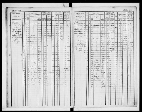 matrice cadastrale des propriétés foncières (bâties et non bâties)