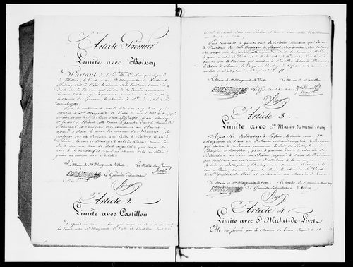 Procès-verbal de délimitation du territoire