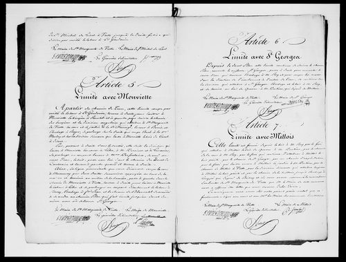 Procès-verbal de délimitation du territoire