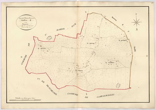 Section E2 de la Louverie