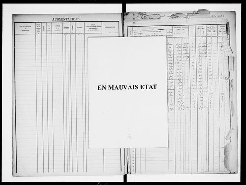 matrice cadastrale des propriétés foncières (bâties et non bâties)