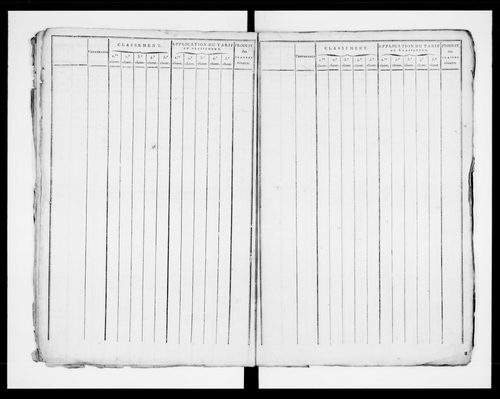 état de section