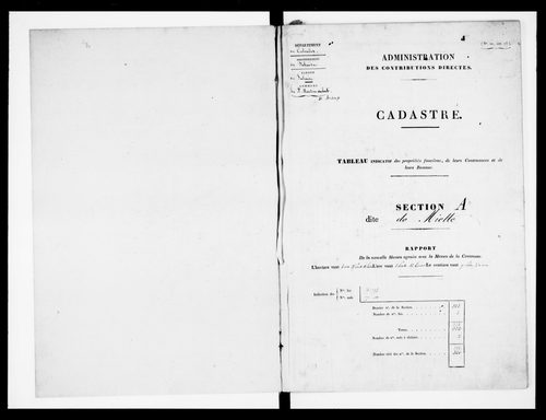 état de section