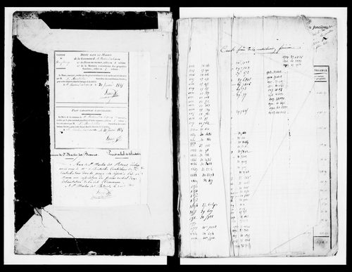 matrice cadastrale des propriétés foncières (bâties et non bâties), 1824-1913, 1er vol. (folios 1-586)