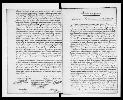 Procès-verbal de délimitation du territoire