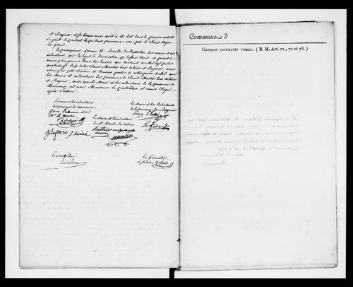 Procès-verbal de délimitation du territoire