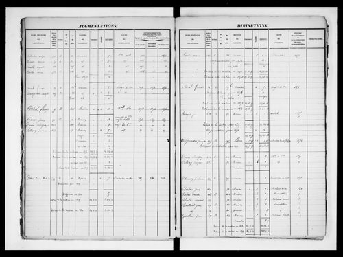 matrice cadastrale des propriétés foncières (bâties et non bâties)