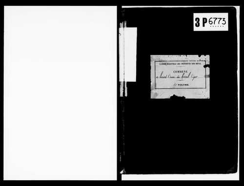 matrice cadastrale des propriétés non bâties
