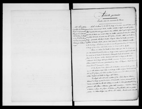 Procès-verbal de délimitation du territoire