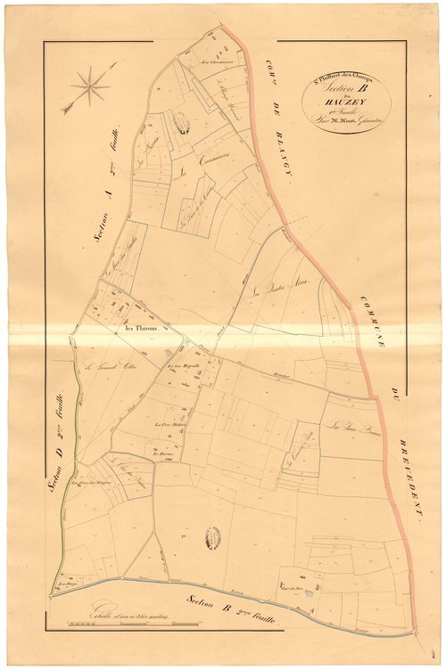 Section B1 du Hauzey