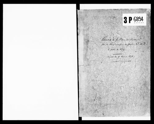 état de section