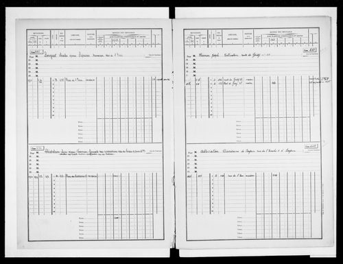 matrice cadastrale des propriétés bâties, 1911-1957, 2e vol. (cases 643-719)