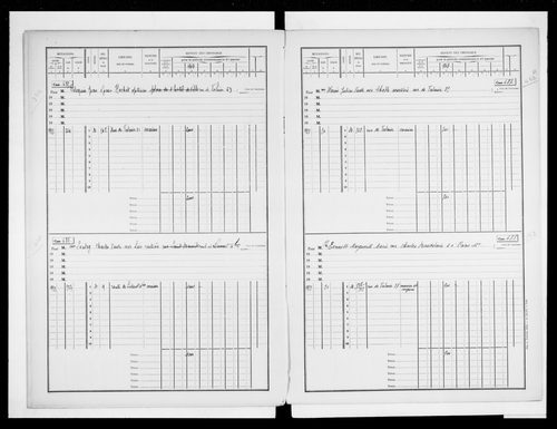 matrice cadastrale des propriétés bâties, 1911-1957, 2e vol. (cases 643-719)