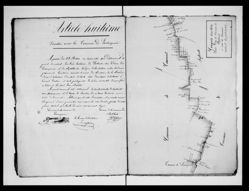Procès-verbal de délimitation du territoire