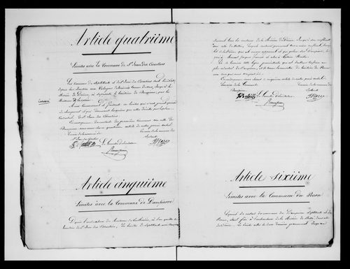 Procès-verbal de délimitation du territoire