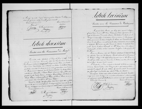 Procès-verbal de délimitation du territoire