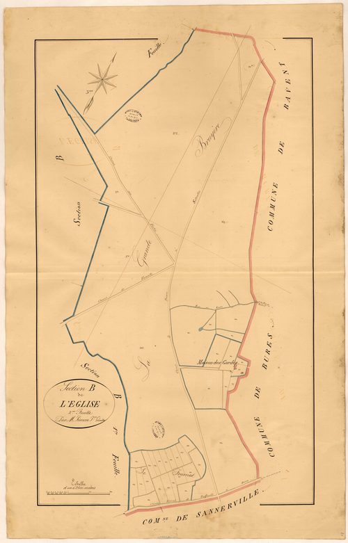 Section B2 de l'Eglise