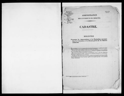 matrice cadastrale des propriétés foncières (bâties et non bâties)