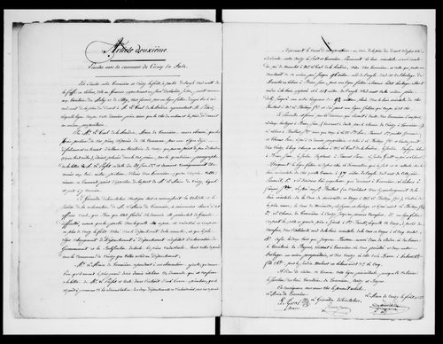 Procès-verbal de délimitation du territoire