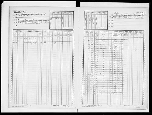 matrice cadastrale des propriétés non bâties, 1913-1970, 3e vol. (folios 989-1384)