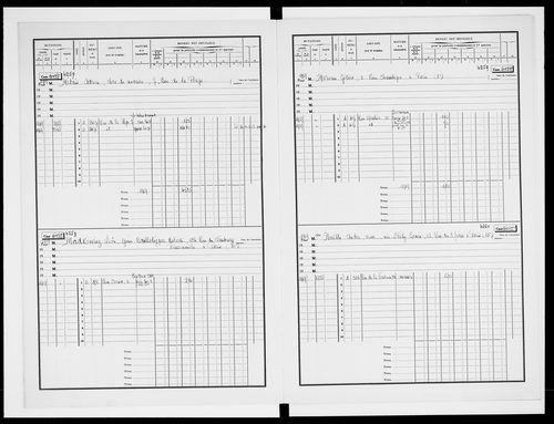 matrice cadastrale des propriétés bâties, 1911-1970, 7e vol. (cases 4231-4437)