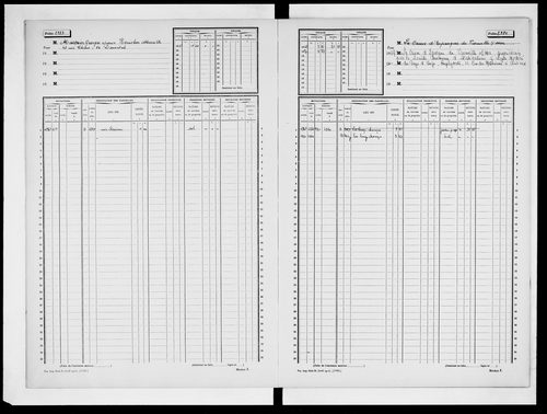 matrice cadastrale des propriétés non bâties, 1913-1970, 8e vol. (folios 2980-3144)